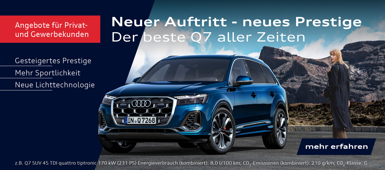 Der neue Audi Q7 Autohaus M.A.X. GmbH Offenbach