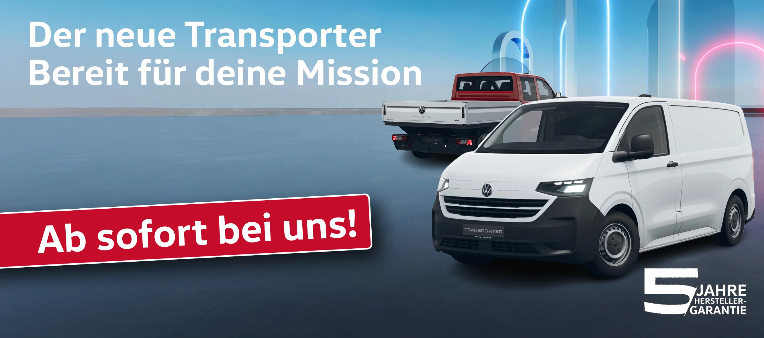 Neuer VW Transporter