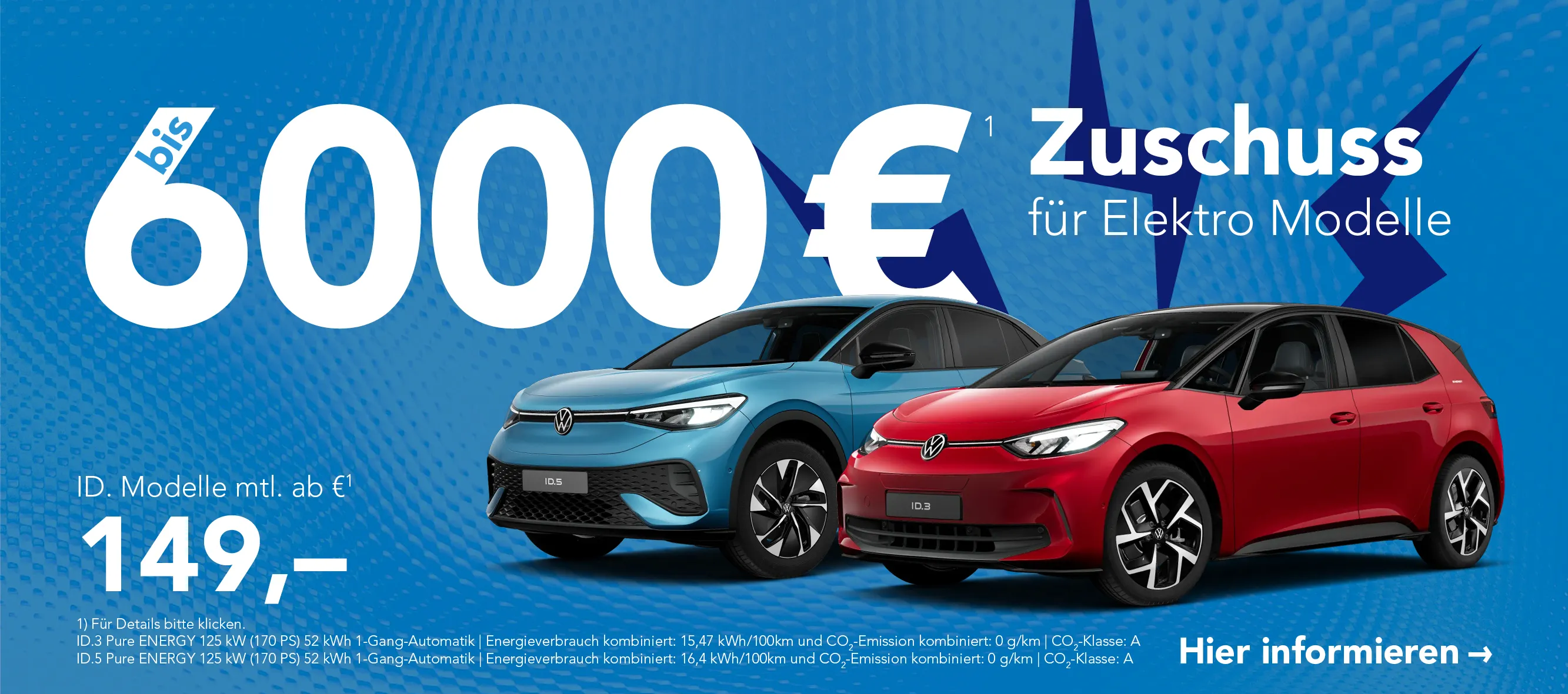 VW E-Fahrzeug Förderprämie