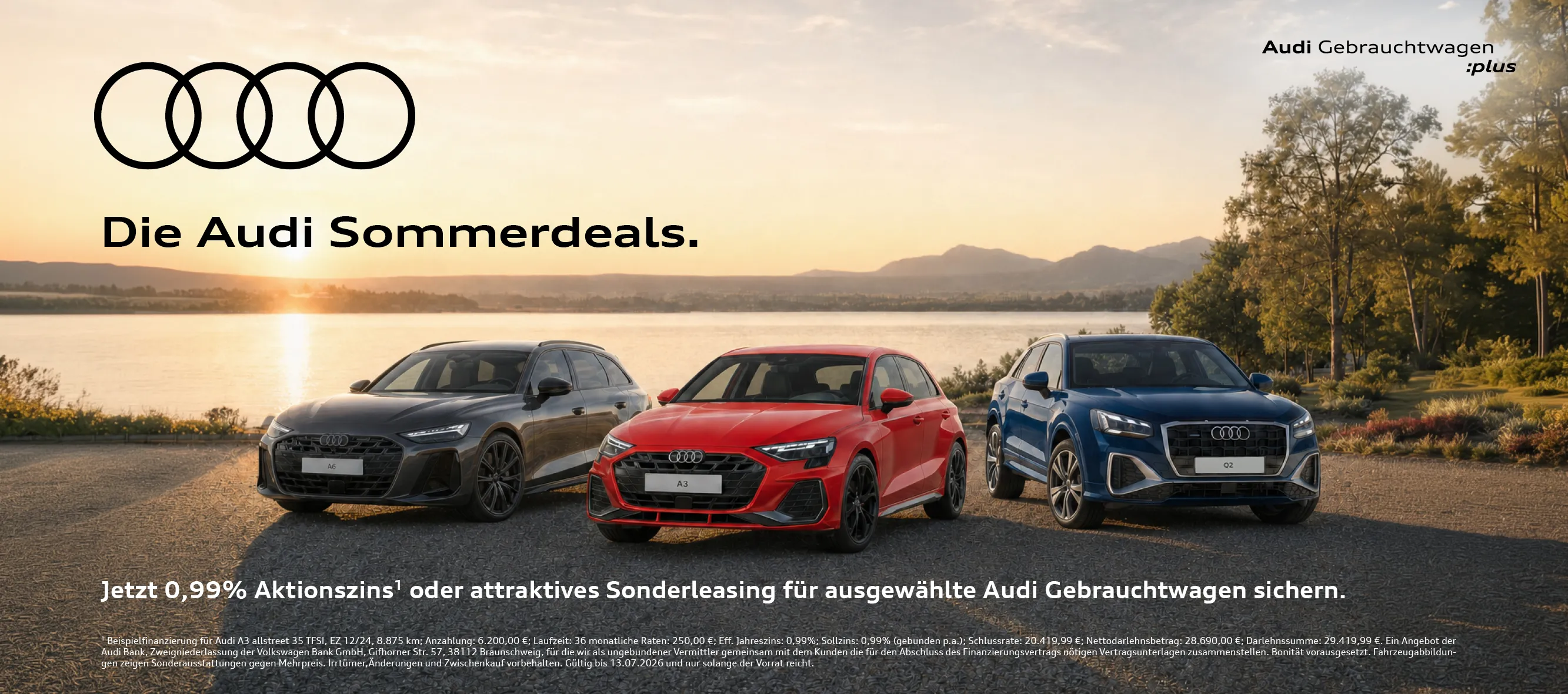 Audi GW Plus Sommerdeals