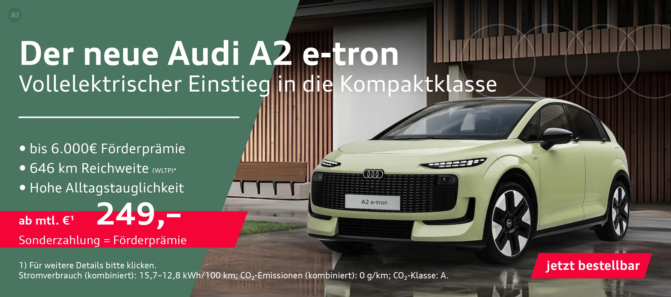 Der neue Audi A2 e-tron